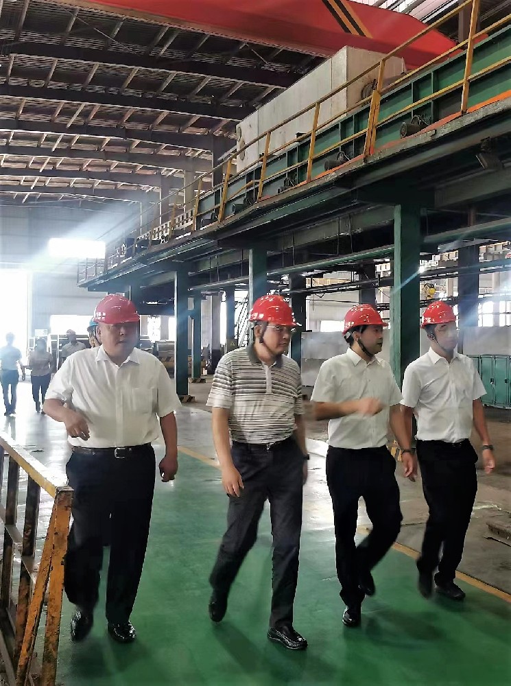 象嶼集團(tuán)張董事長(zhǎng)一行參觀我司